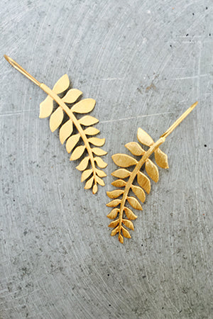 Leaf Branch Earrings