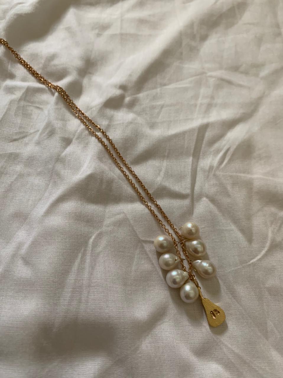 Pearl Pear Necklace