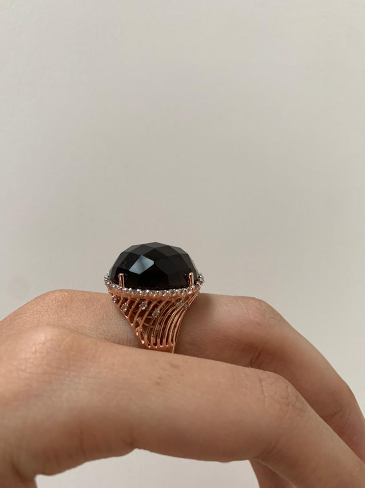 Smokey Galaxy Ring