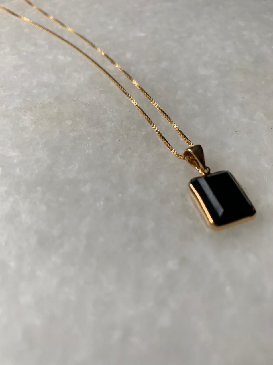 Spinel Tablet Necklace