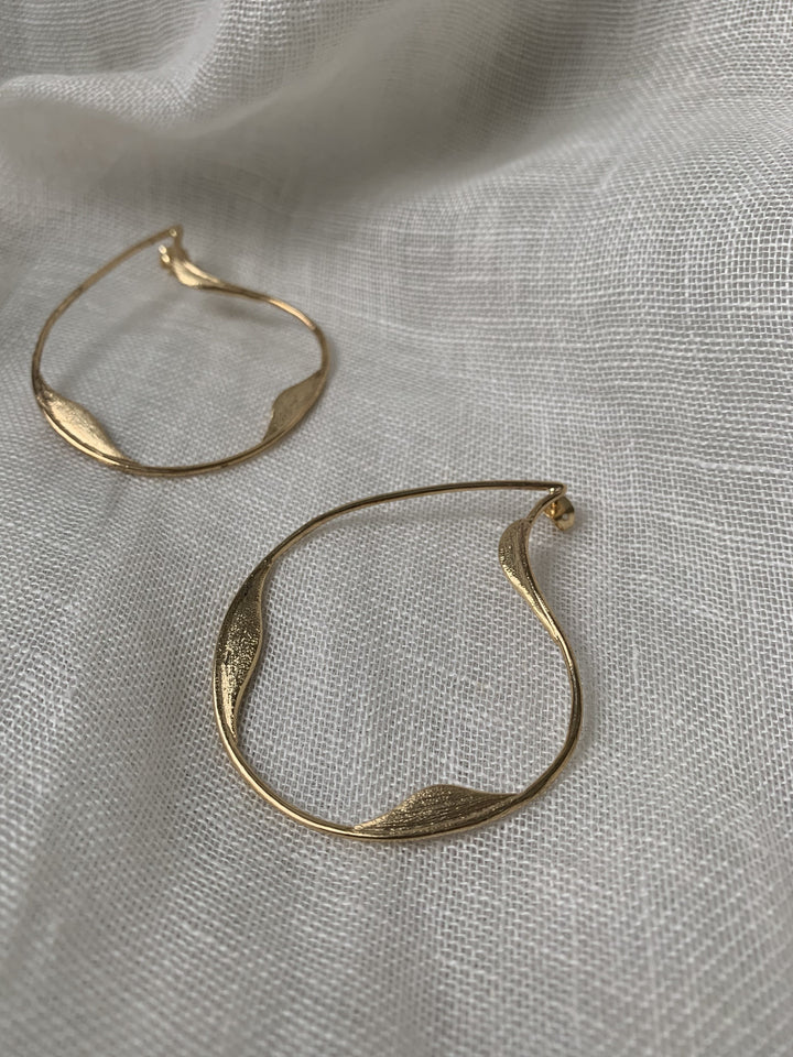 Ocean Hoop Earrings