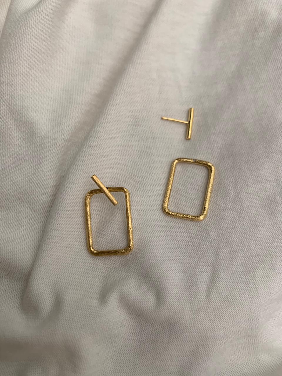 Framed Jacket Earrings