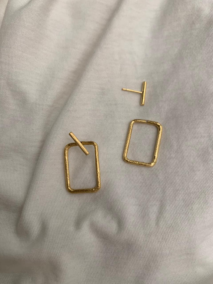 Framed Jacket Earrings