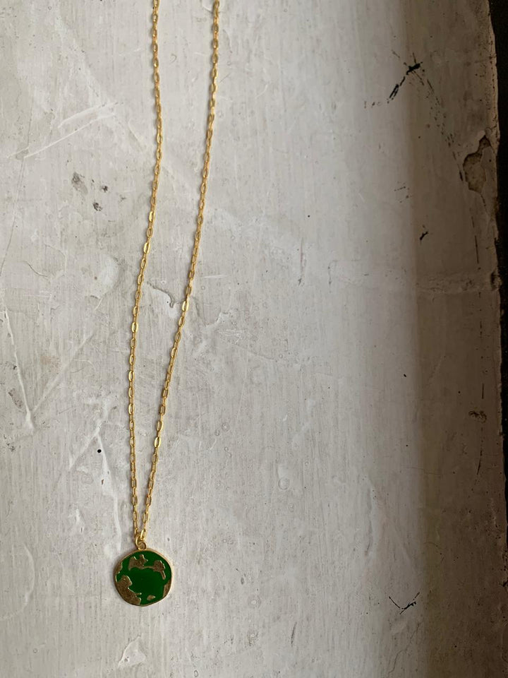 Globe Pendant Necklace