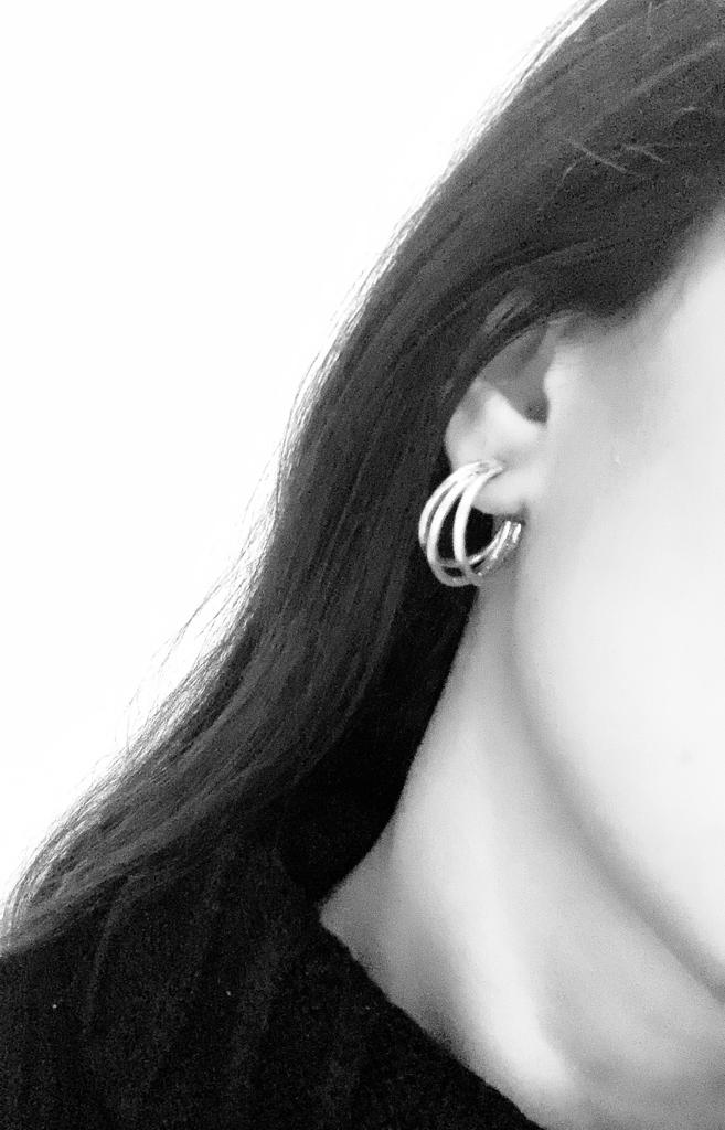 Trio Hoop Earrings