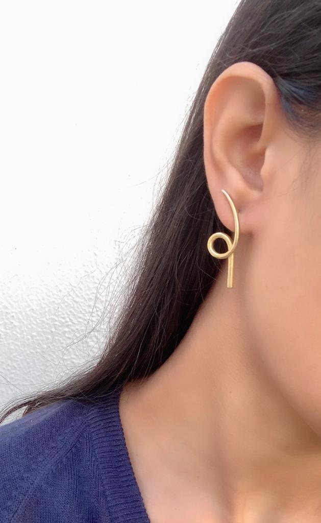 Dugi Spiral Earrings