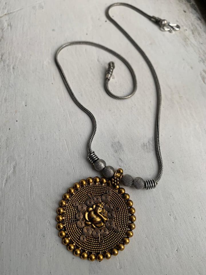 Ganesha Pendant Necklace