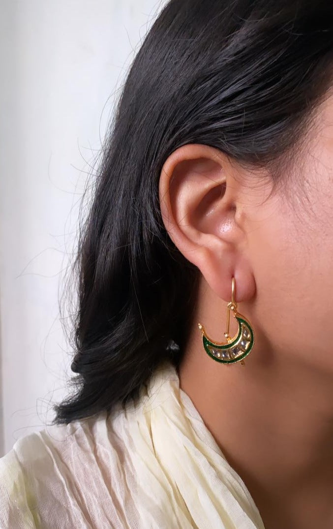 Chand Hook Earrings