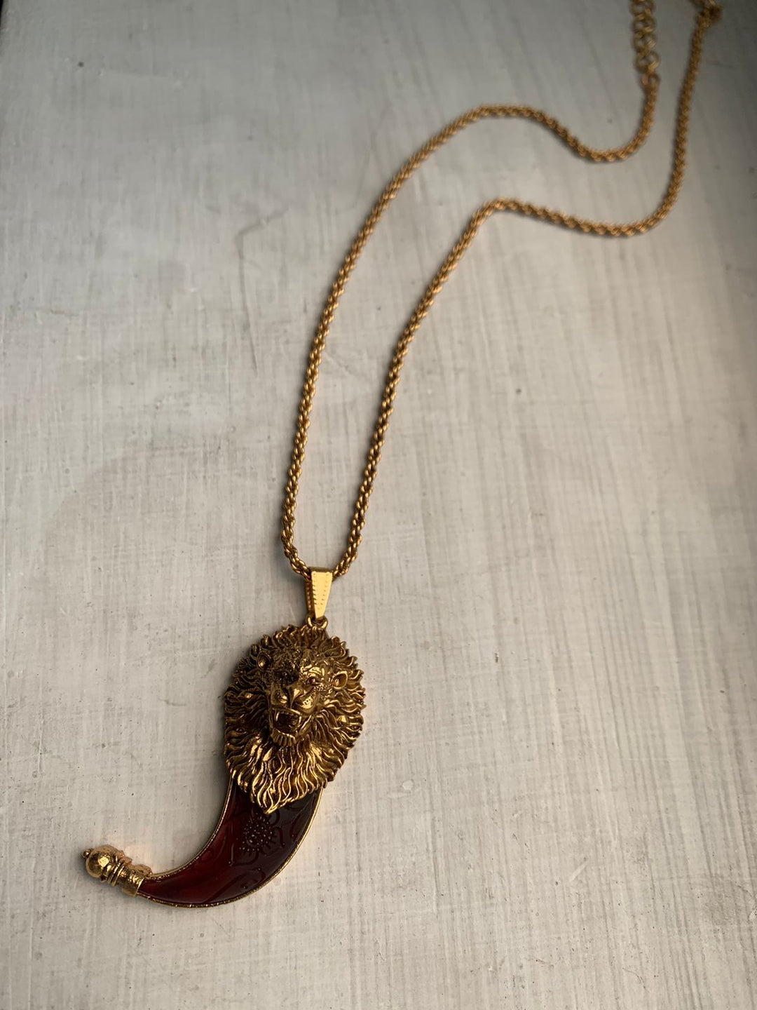 Lions Tooth Necklace