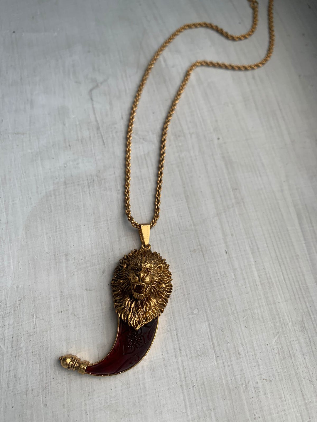 Lions Tooth Necklace