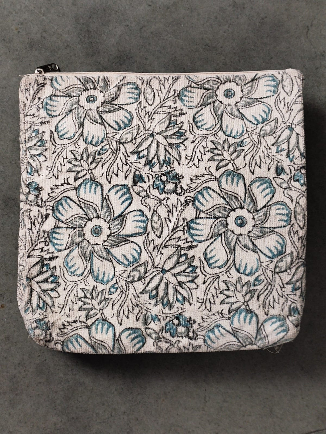 Floral Line-Art Pouch