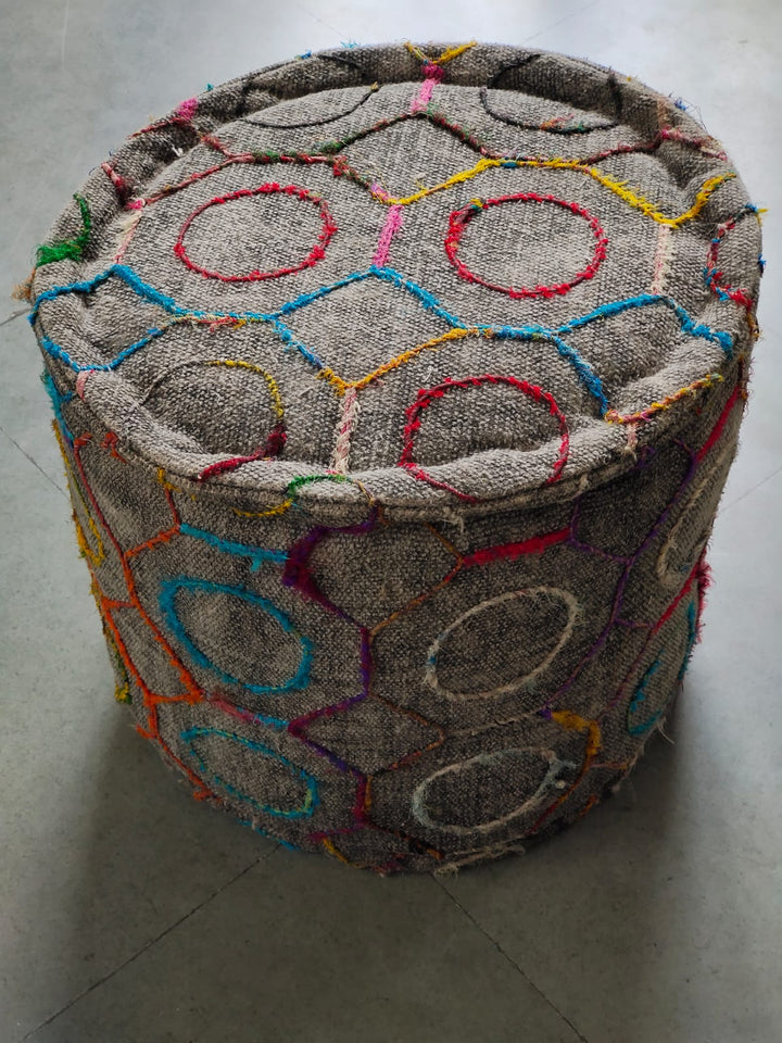 Round Pouf-3