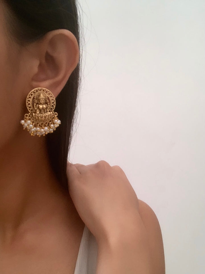 Goddess Coin Earrings