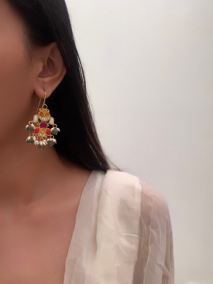 Utsav Fish Earrings