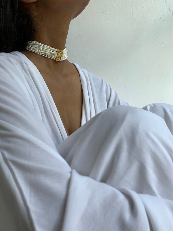 Tassalee Pearl Choker Necklace