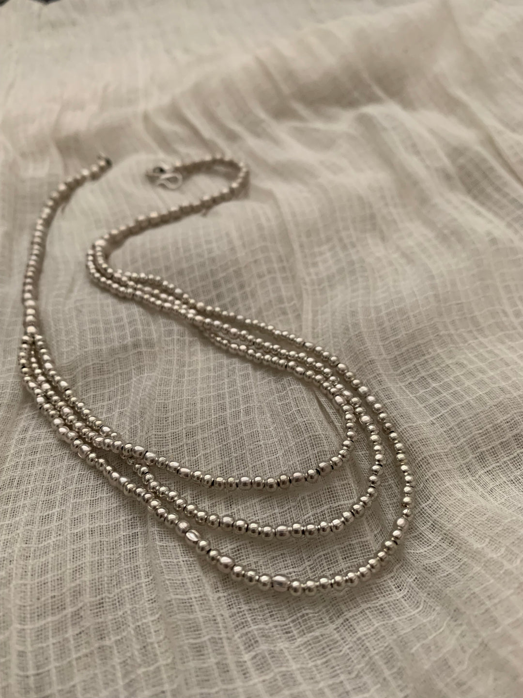 Fiza Silver Necklace