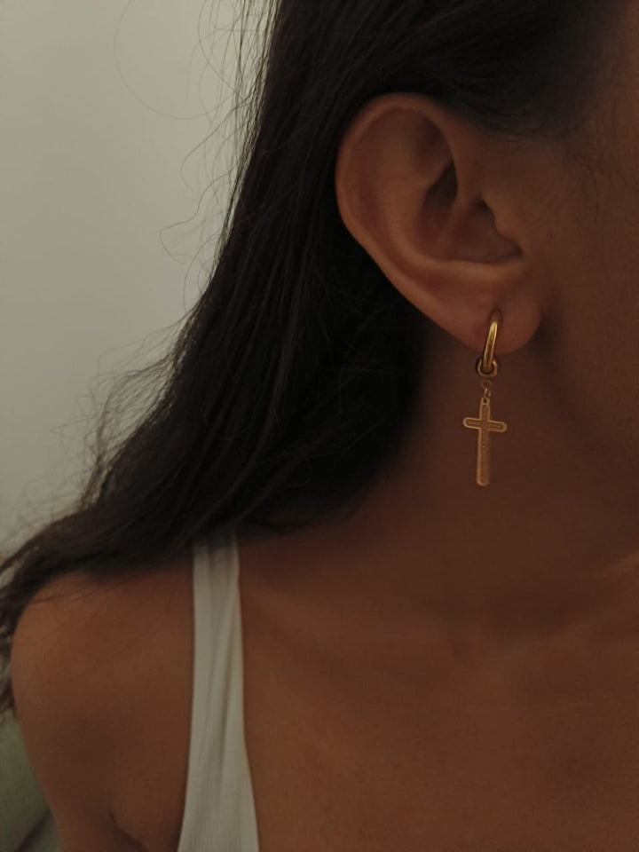 Cross Seoul Earrings