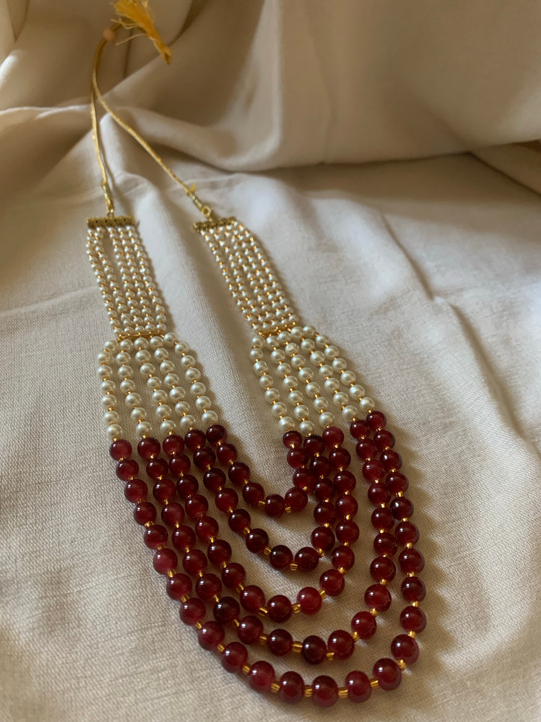 Rajmata Red Necklace