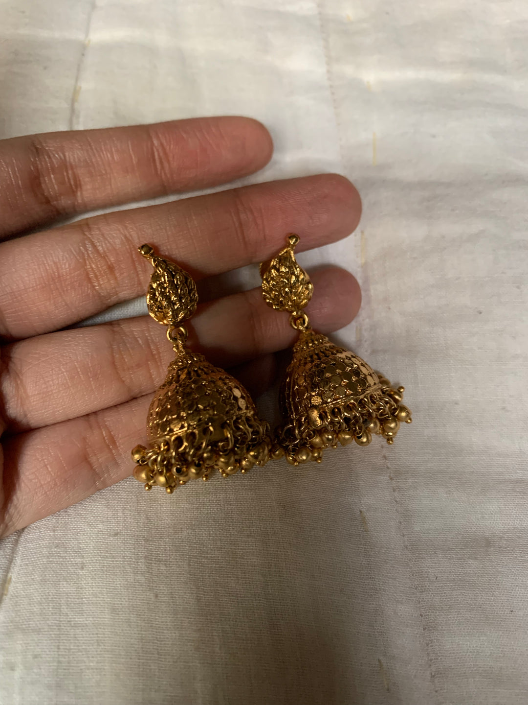 Gold Afro Necklace Set