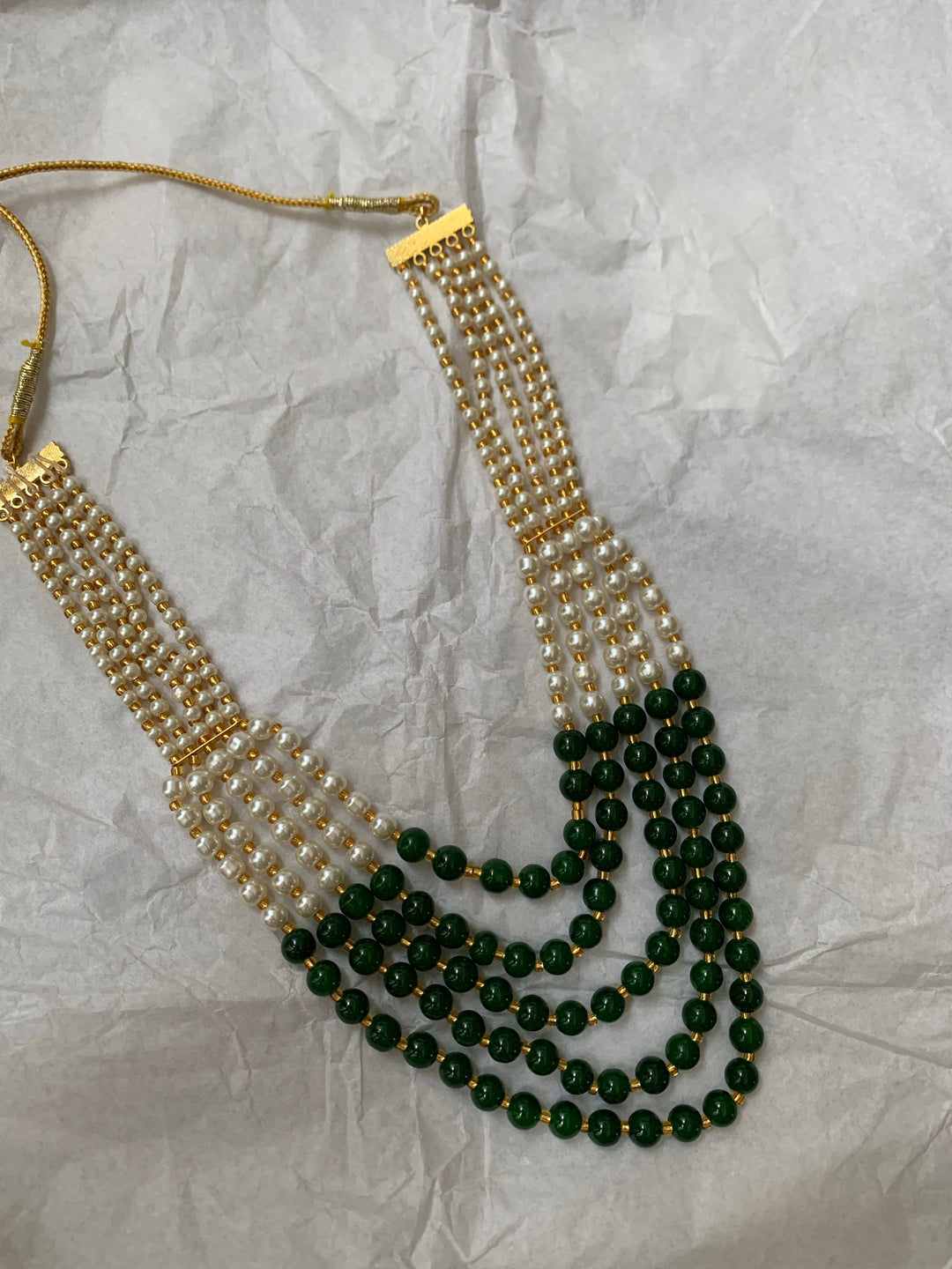 Rajmata Green Necklace