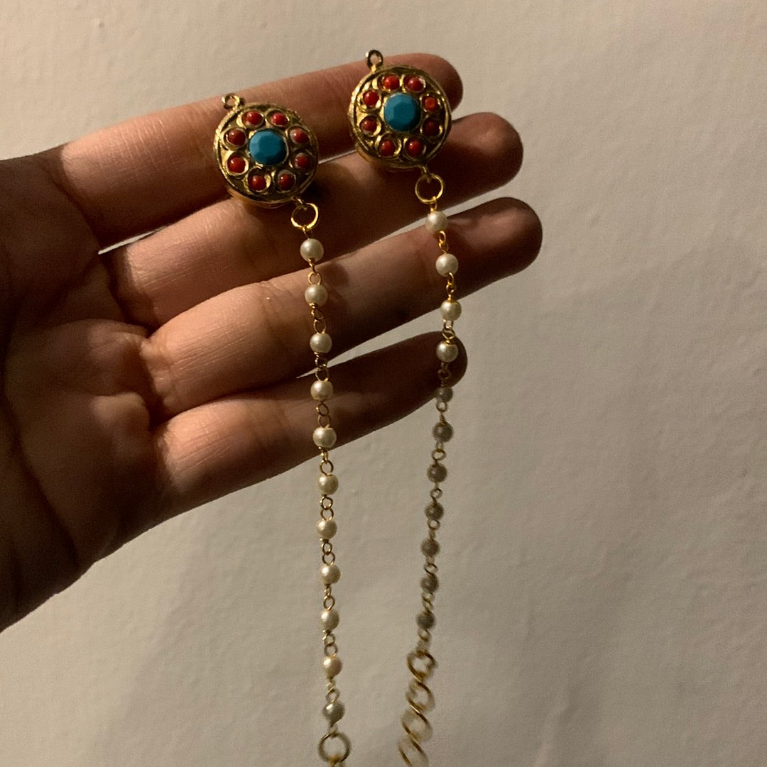 Jadau Strand Earrings