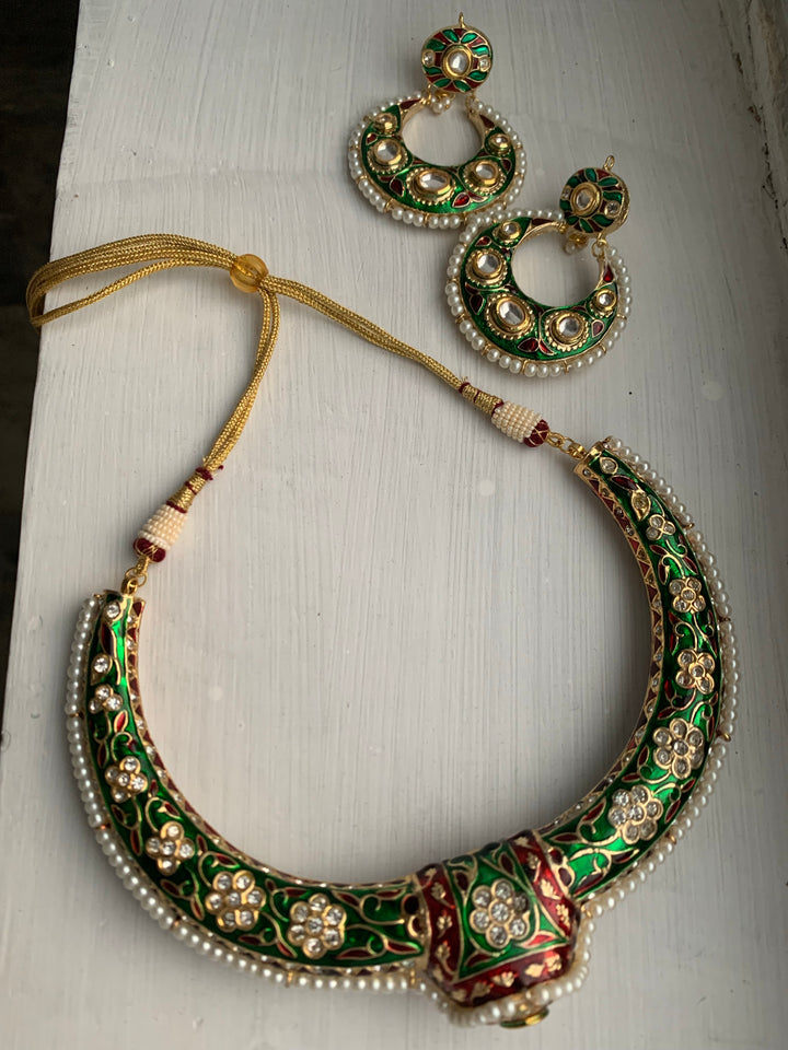 Rajwada Hasli Necklace Set