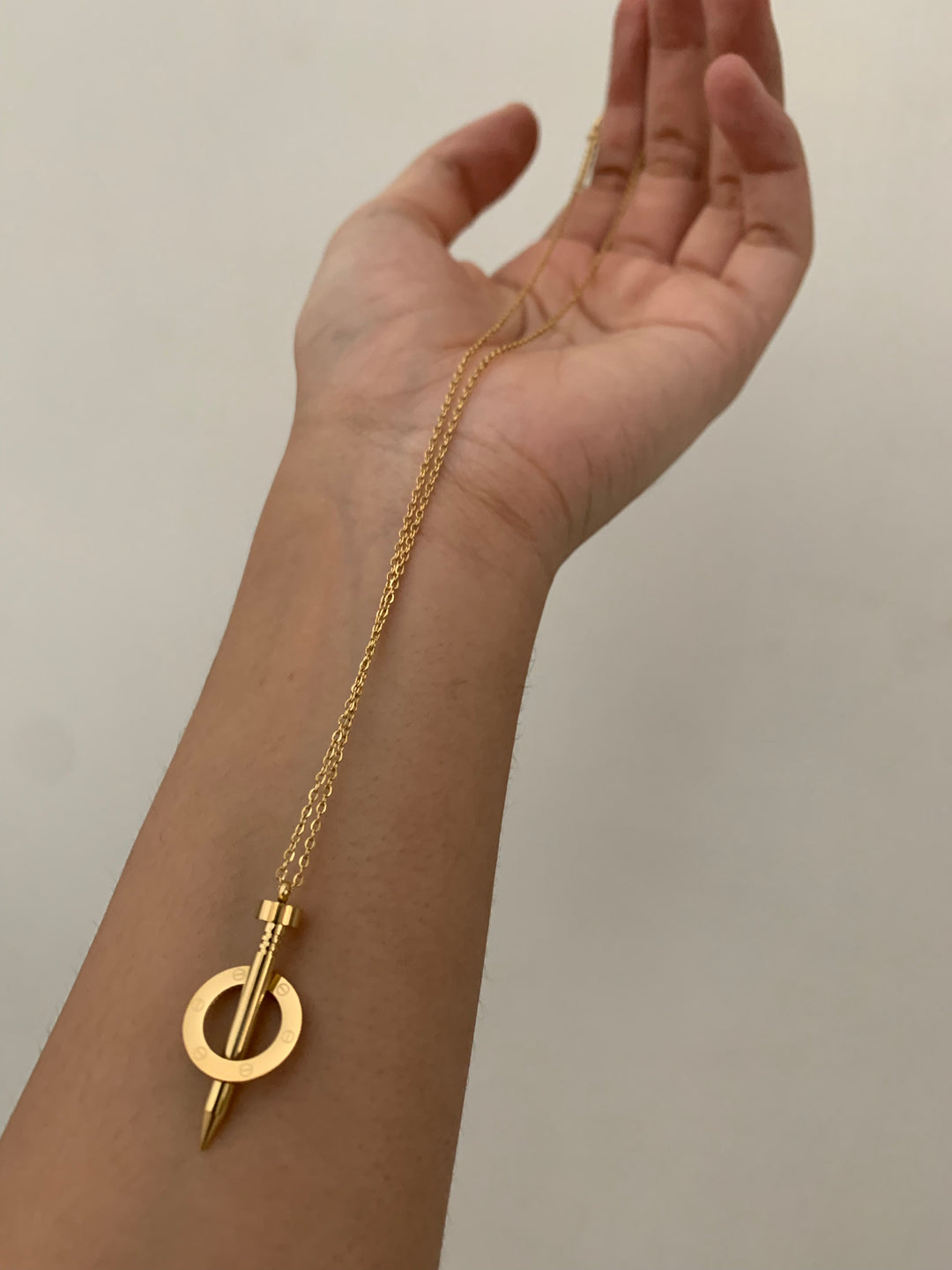 Nail Goal Necklace