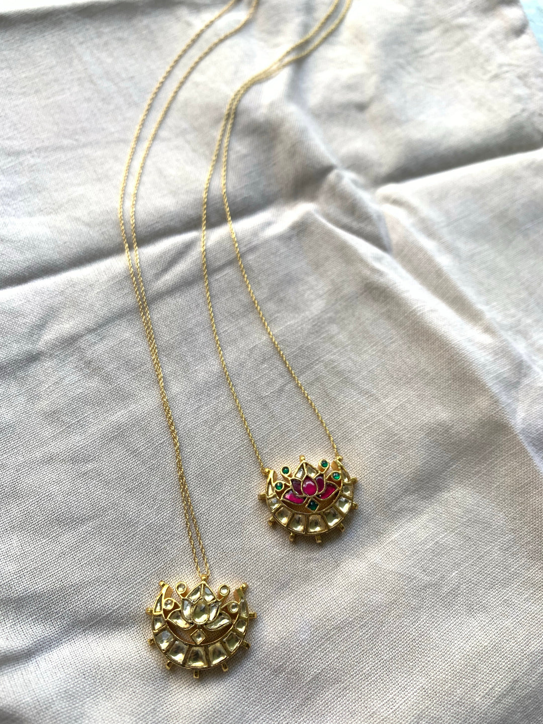 Indian Lotus Necklace