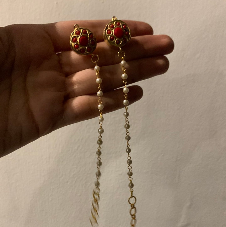 Jadau Strand Earrings