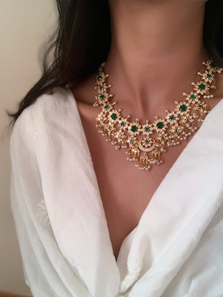 Qurbat Green Necklace