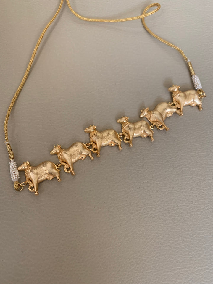 Nandu Cow Necklace