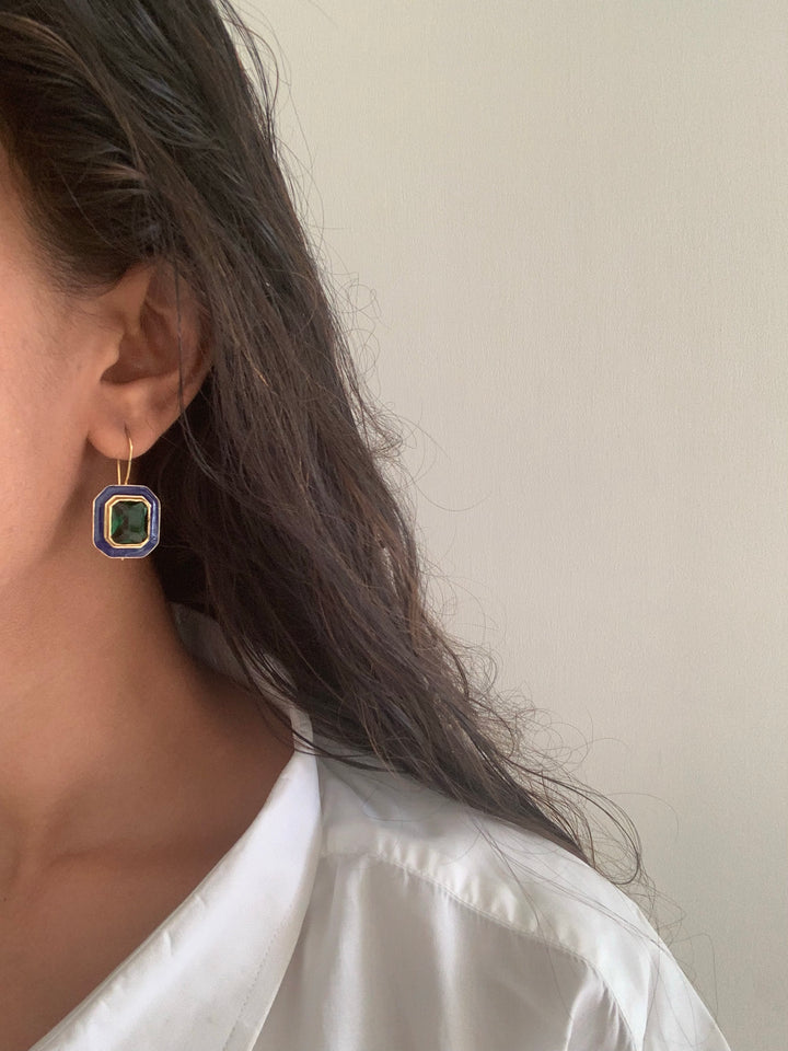 Green Carnival Earrings