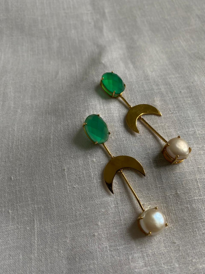 Mehfil Chalcedony Earrings