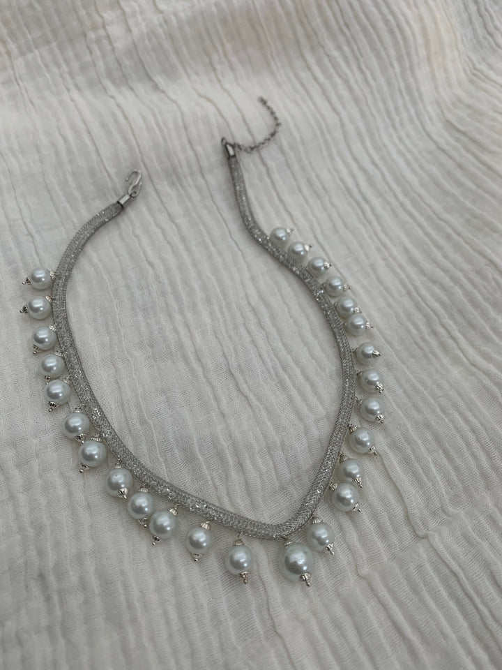 Pearl Tube Necklace