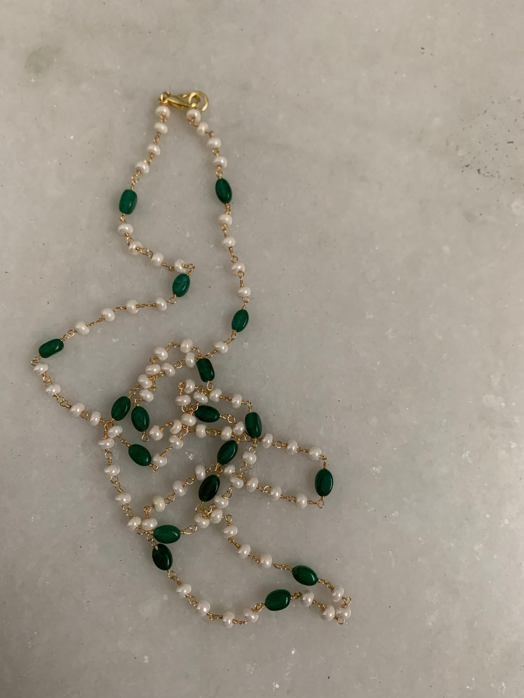 Mridula Green Necklace