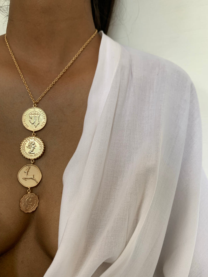 Tassalee Coin Necklace