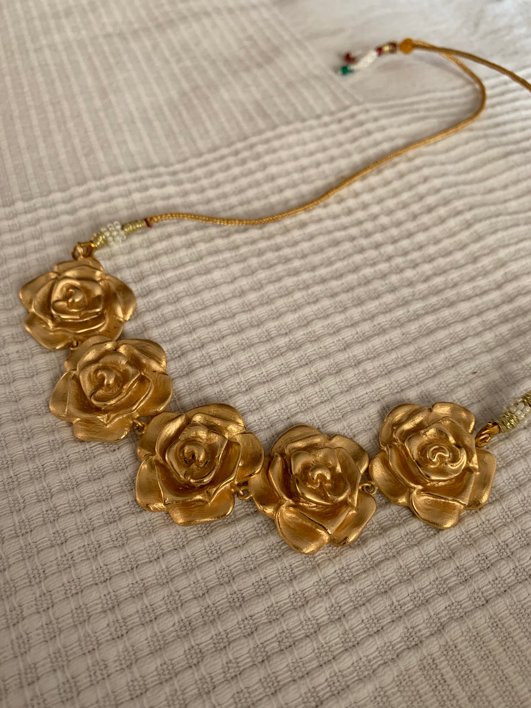 Rose Choker Necklace