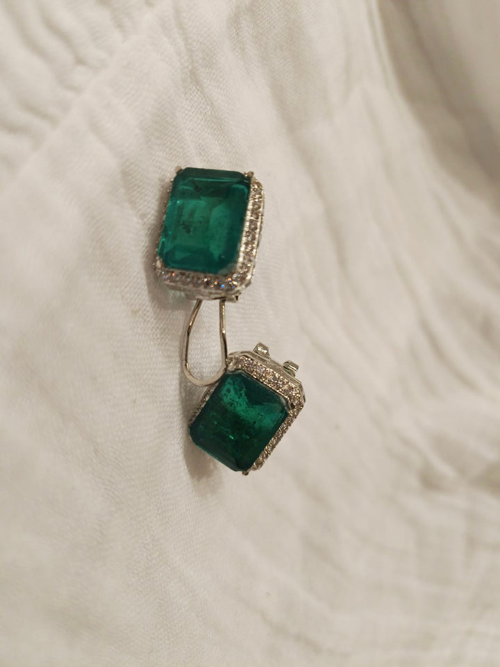 Victoria Green Earrings