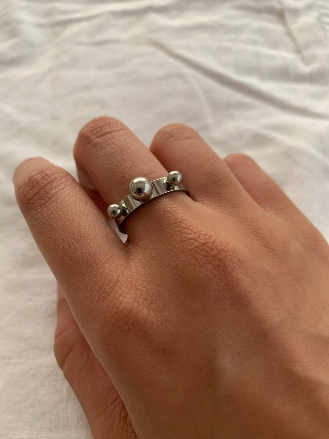 Square Circ Hoop Earrings