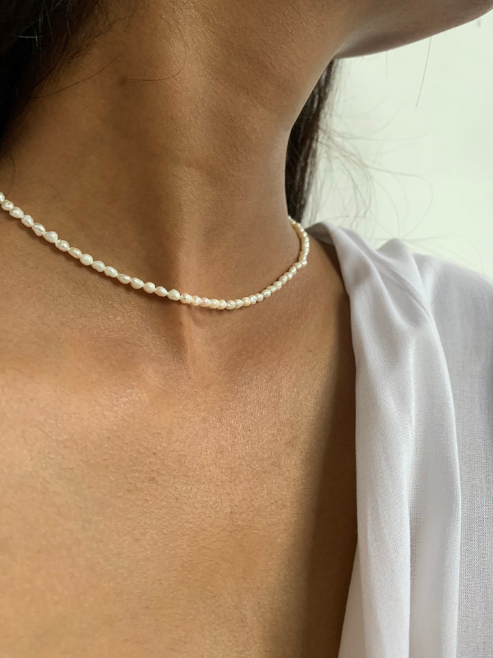 Seed Pearl Necklace