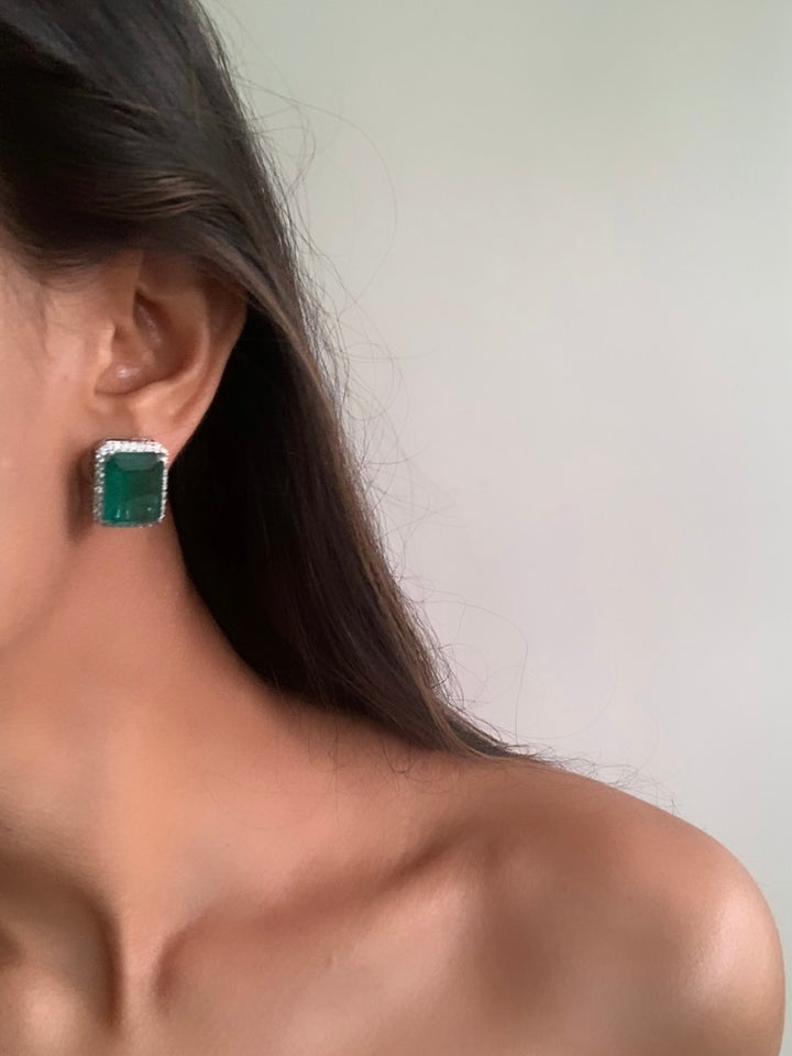 Victoria Green Earrings