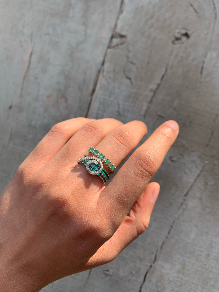 Green Bliss Ring