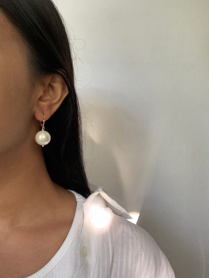 Pearl Ball Earrings