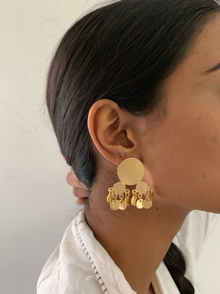 Ladoo Jhumki G Earrings