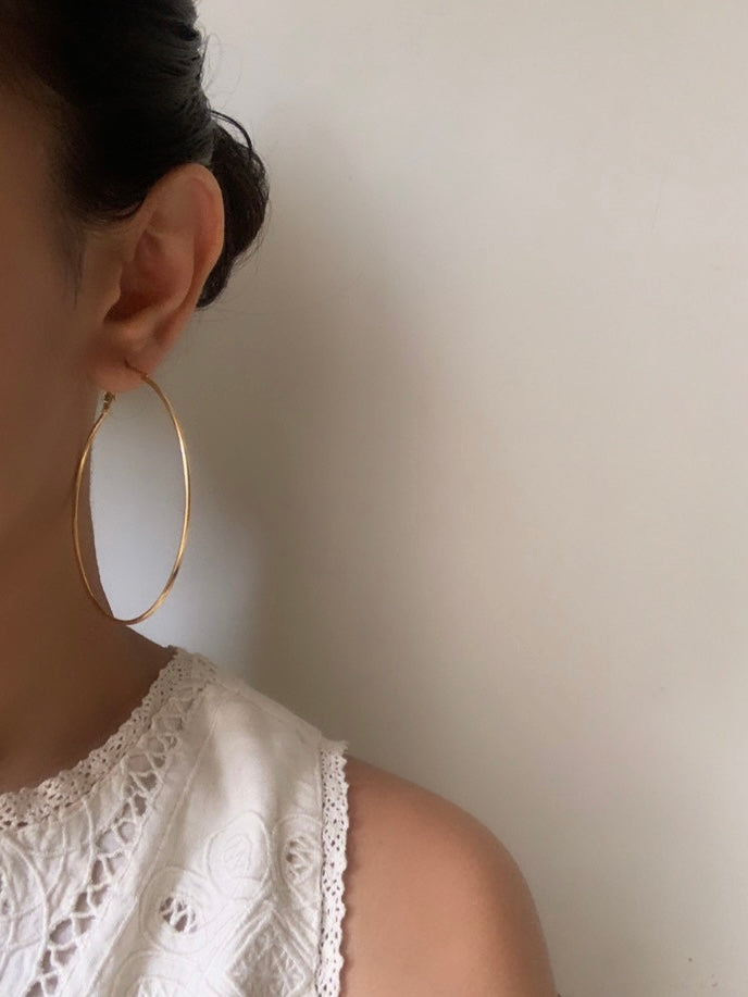 Classic O Hoop Earrings