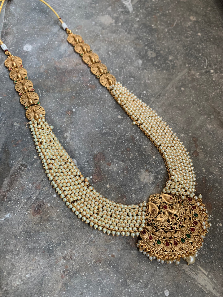 Kama Peacock Necklace