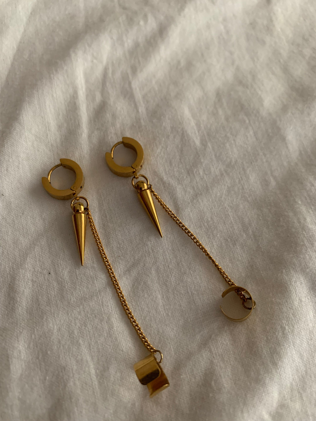 Ear Cuff Chain Earrings