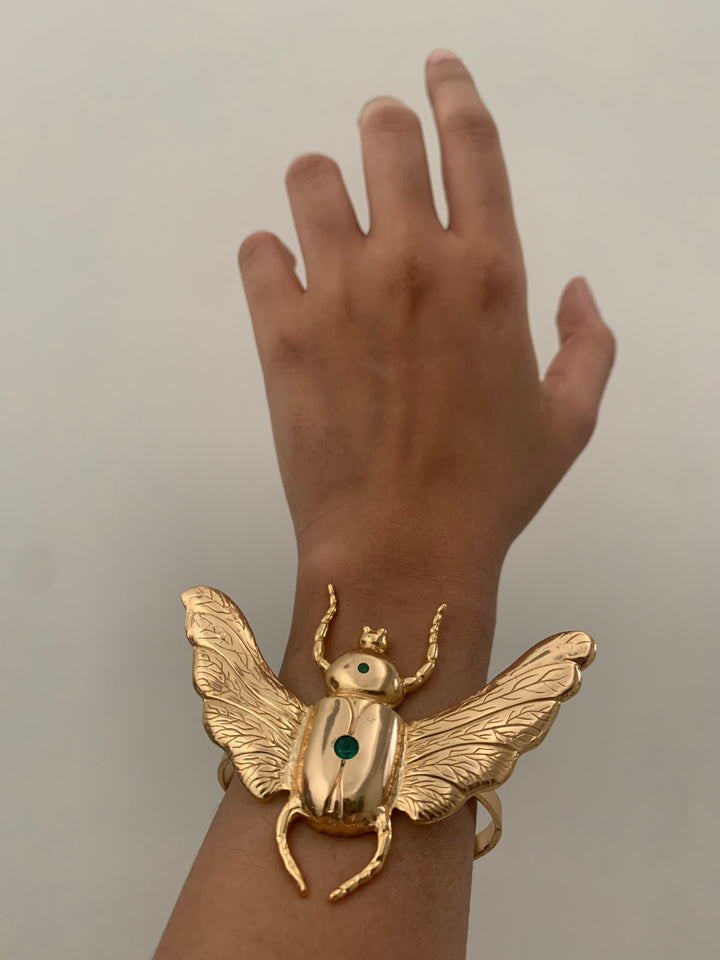 Flying Beetle Bracelet