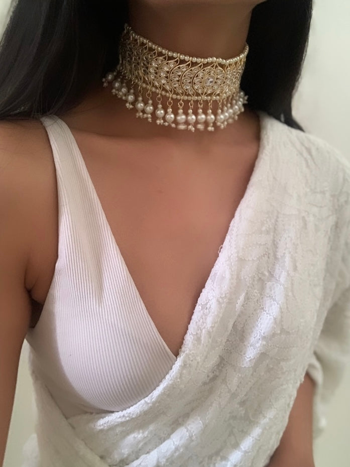 Chandra Choker Necklace Set