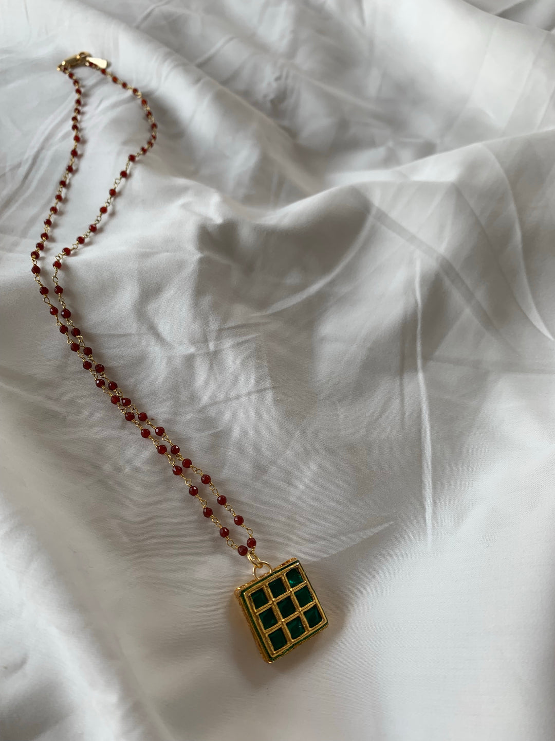 Checker Necklace